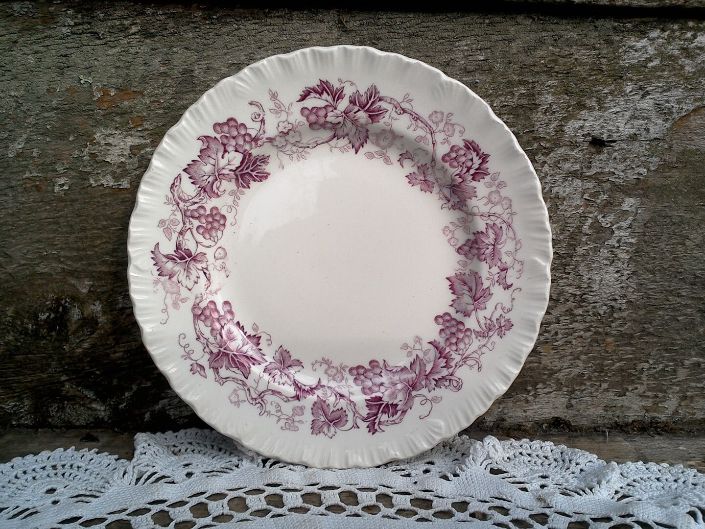 Wedgwood Purplemulberry Transferware Side Plate 6 14 3165