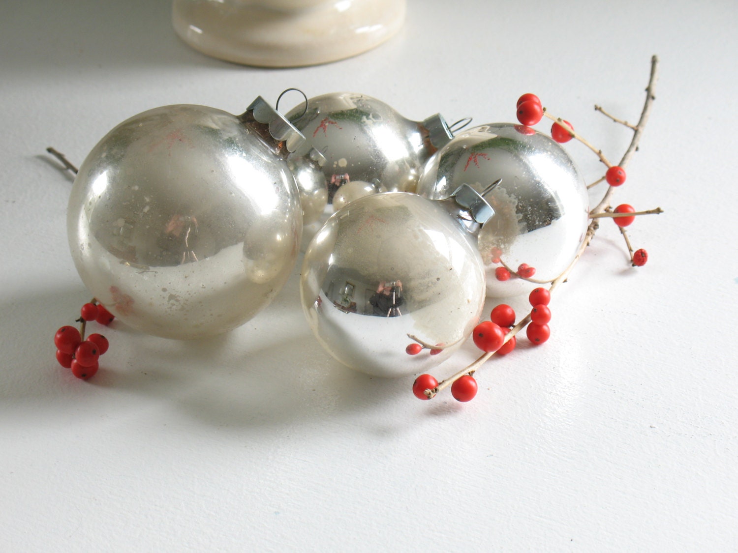 vintage 1960s christmas tree ornaments set of 4 rauch vintage 1960s christmas tree ornaments set of 4 rauch