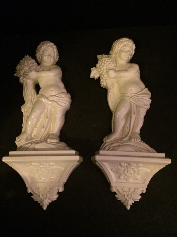 Syroco Wall Decor Roman Accent Pieces 1969 Resin Antique