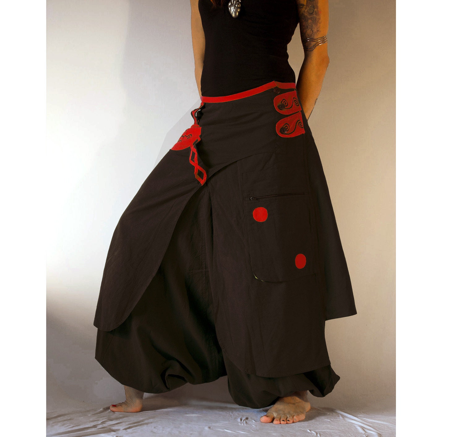 Harem Pants Skirt Aladdin Trousers Afghani Ali baba