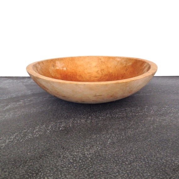 Vintage Munising Bowl Vintage Primitive Wooden by IfoundVintage