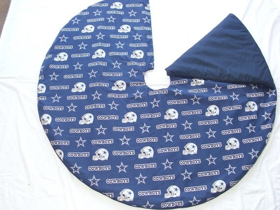 Dallas Cowboys Christmas Tree Skirt By TreeSkirtsbyPatricia Dallas Cowboys Christmas Tree Skirt By TreeSkirtsbyPatricia