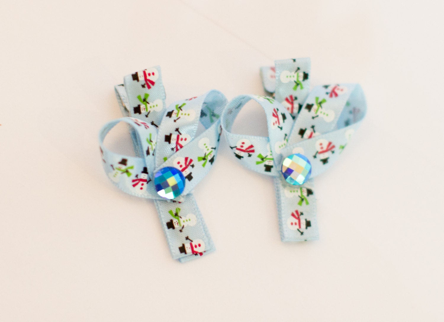 Christmas Barrettes Baby Barrettes Baby Hair by
