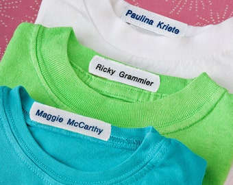 Iron On Fabric Labels, Durable Iron On Labels for kids, Iron On Clothing Labels, Iron On Labels Style 26