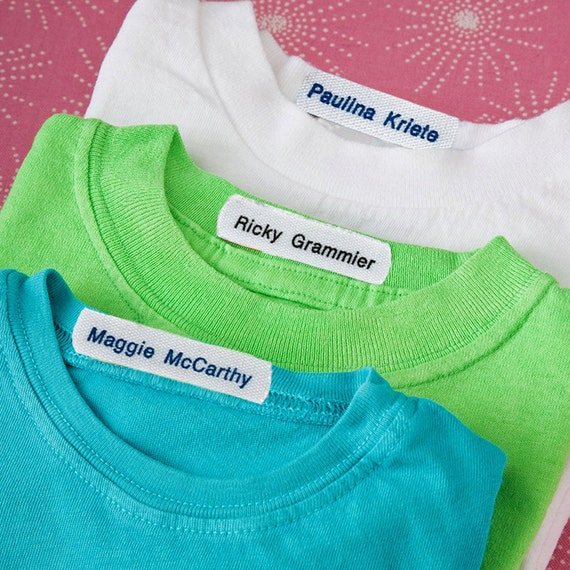 Iron On Fabric Labels Durable Iron On Labels For Kids Iron