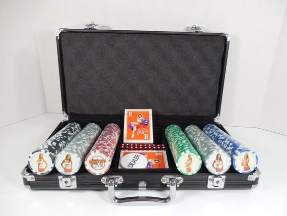 Hooters poker chips