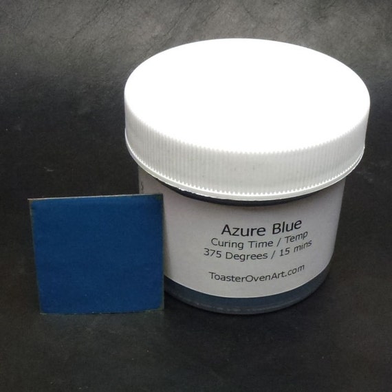 Azure Blue Powder Paint