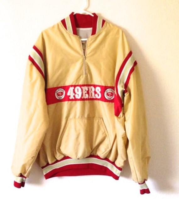 Vintage Football Jacket San Francisco 49ers by MaggieandNicky