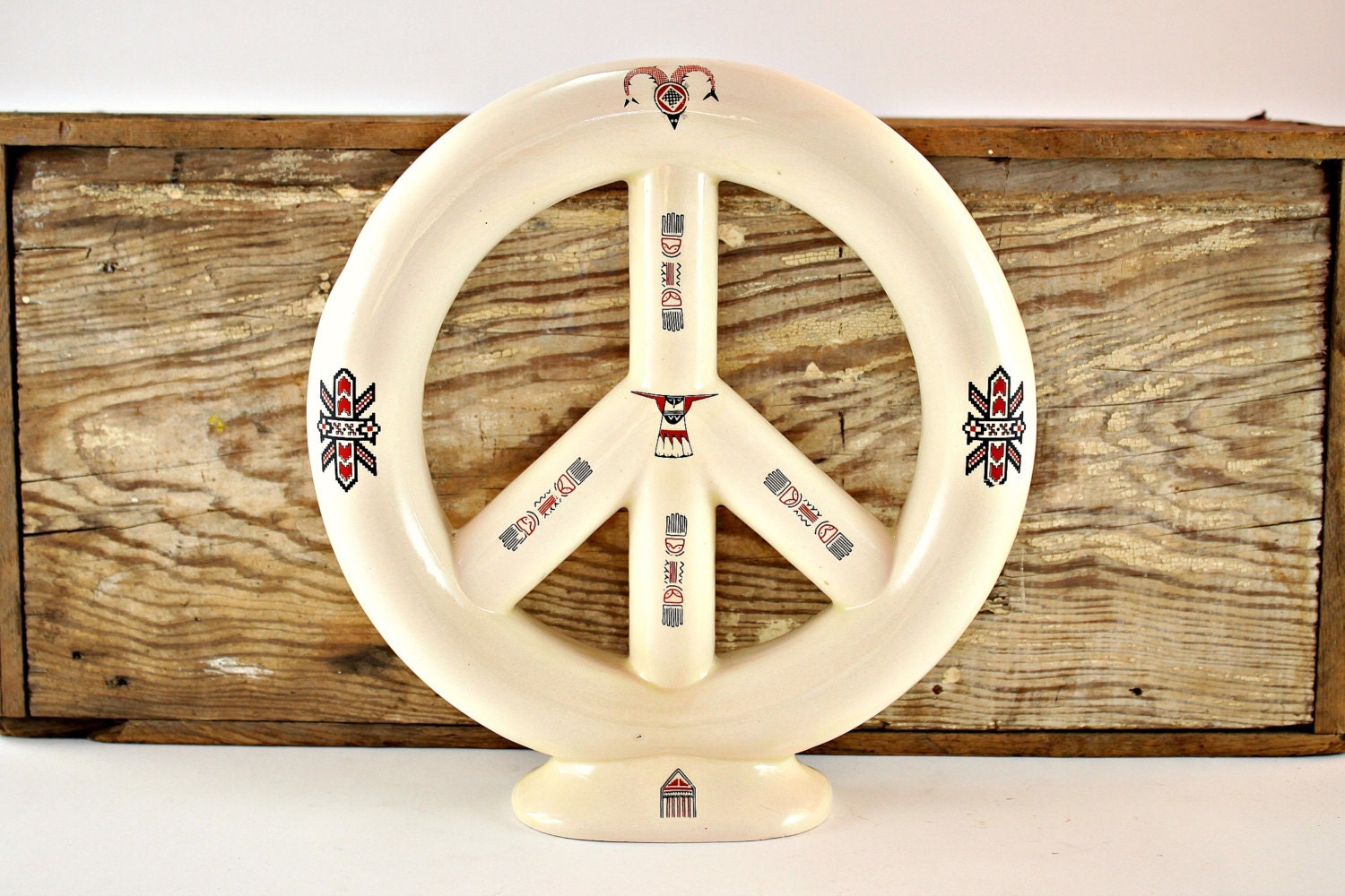 Peace Symbol Ceramic Peace Symbol Native American Peace