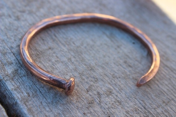 Mens Handmade Copper Bracelet 5