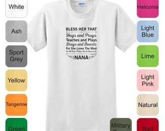 Nana Blessings Poem T-Shirt 2000 - FA-661