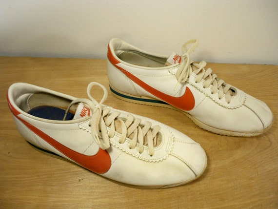 Vintage 1980's Nike Cortez Made in USA Low Men's White by Joeymest