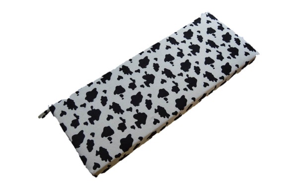 Indoor Soft Cow Animal Print Country Black & White Cushion For