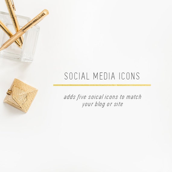 Social Media Icons Il_570xn