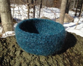 Felted Wool Bowl