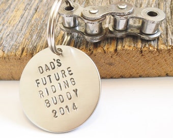 Black Friday Sale Cyber Monday Sale Small Business Saturday Sale Motocross Keychain Personalized Fathers Gift for Dad from Son Riding Buddy