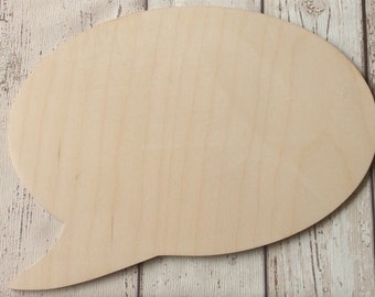 NEW large speech bubble, prefect for getting your message across...
