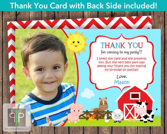 printable birthday thank you cards