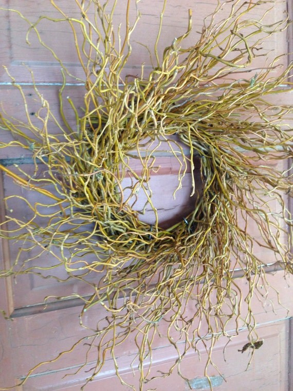 Curly Willow Wreath by curlytwigs on Etsy