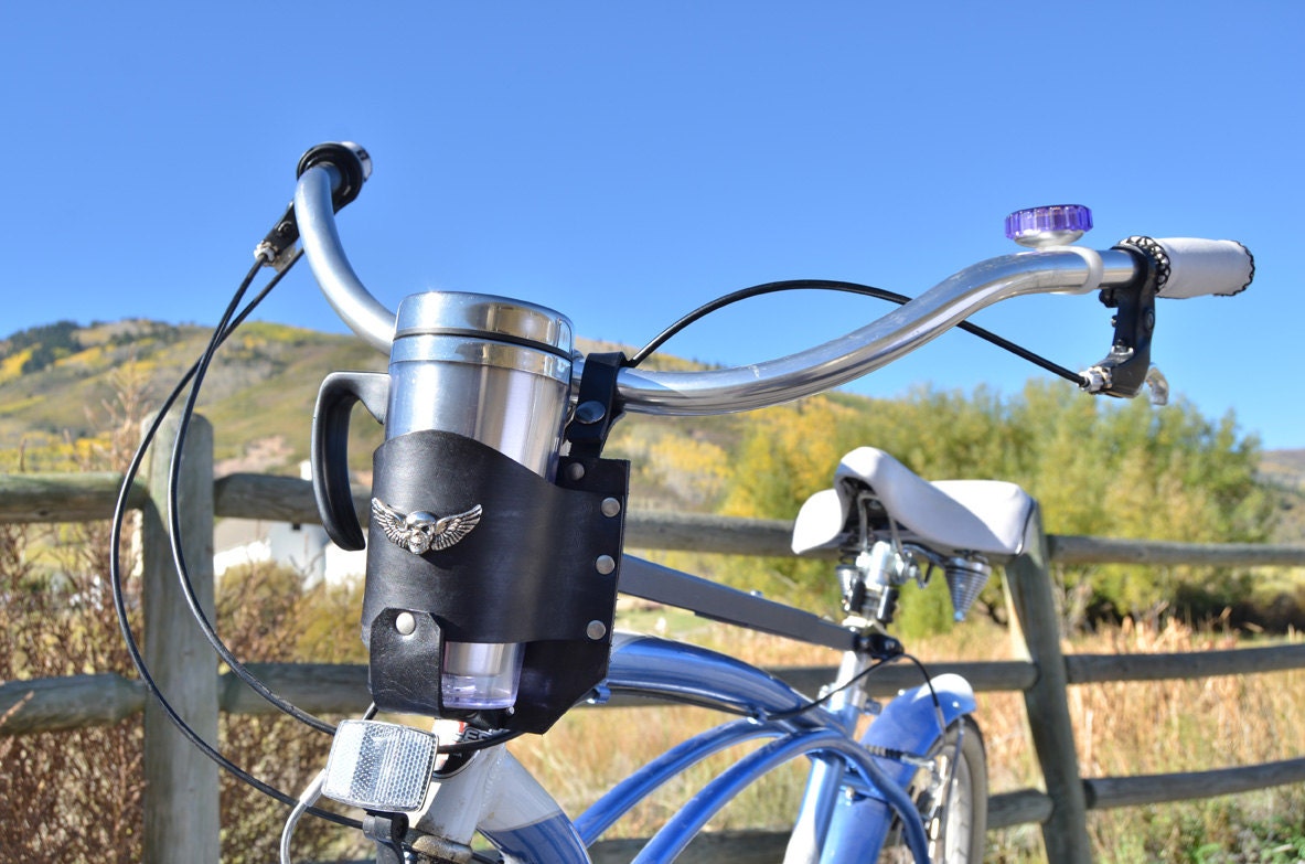 bike basket with cup holder