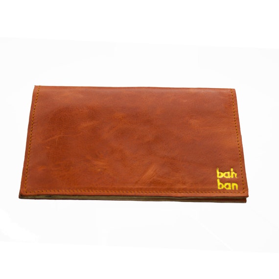 Items similar to Leather wallet in premium Spanish leather exclusive of Bahban. Made in Spain ...
