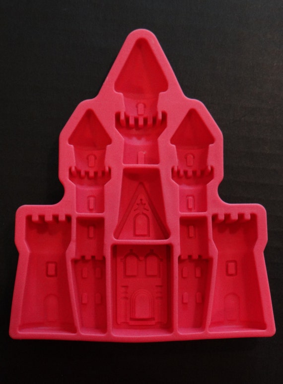 Castle Mold Silicone by BellaCakesCT on Etsy