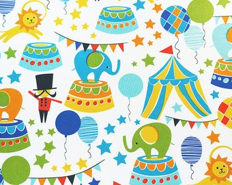 Blend Fabric Maude Asbury - Ringmaster Blue