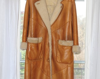 Gorgeous Shearling Sheepskin Coat