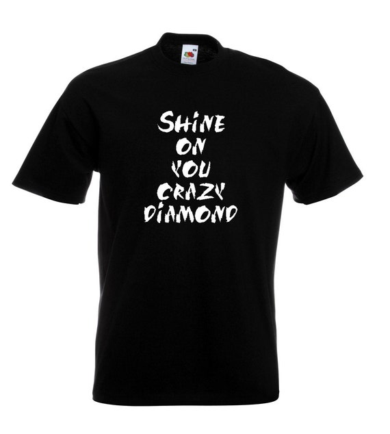 pink floyd shine on you crazy diamond t shirt