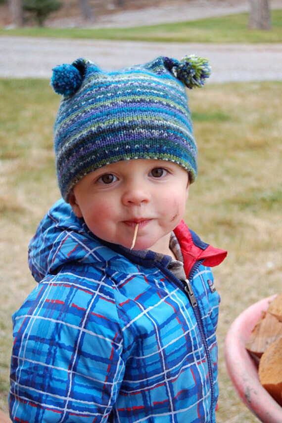 Items similar to Knitting Pattern: Charlies Sock Yarn Hat (PDF) on Etsy