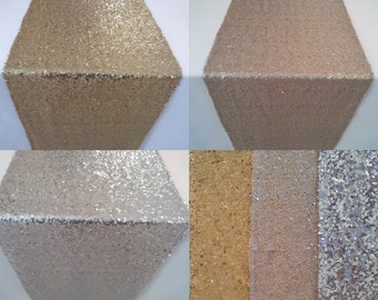 Gold Silver Champagne Sequin Table Runner Wedding Sparkly Bling Party Decoration. FREE POSTAGE Australia Wide