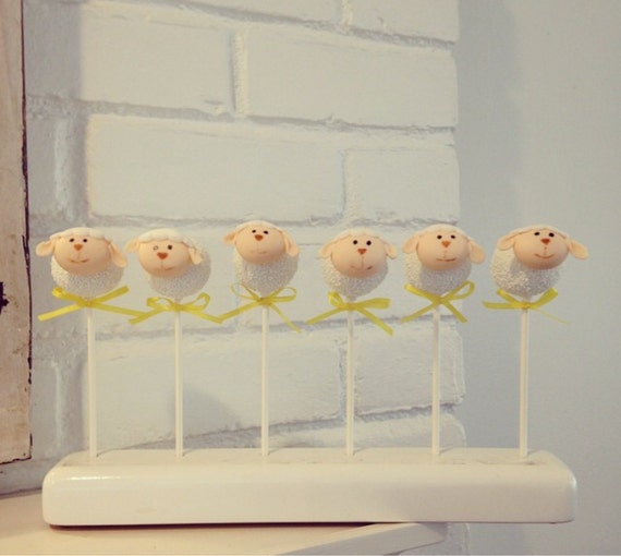 Lamb Cake Pops by TheNewYorkCakepopery on Etsy