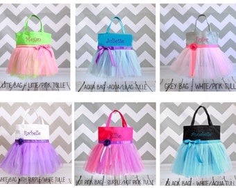 Dance Bag, ballet bag, tutu bag, personalized bag, girls name bag, custom tote, personalized tote, tote bag, girls princess bag, girl gift