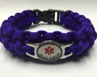 Celiac Disease Medical Alert Bracelet Celiac Disease Medical Alert Bracelet