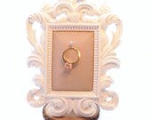 Baroque style wedding rings