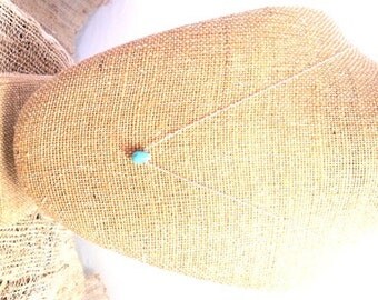 Silver Turquoise Necklace