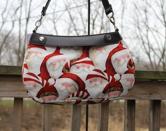Leopard Santa Hat Christmas Holiday Ornament Handmade Custom SKIRT ONLY For the New 31 Thirty One Brand SUITE Skirt Purse
