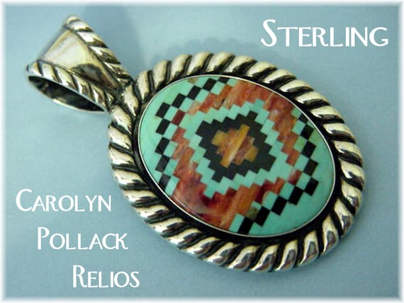 CAROLYN Pollack RELIOS Turquoise Coral Onyx by FindMeTreasures