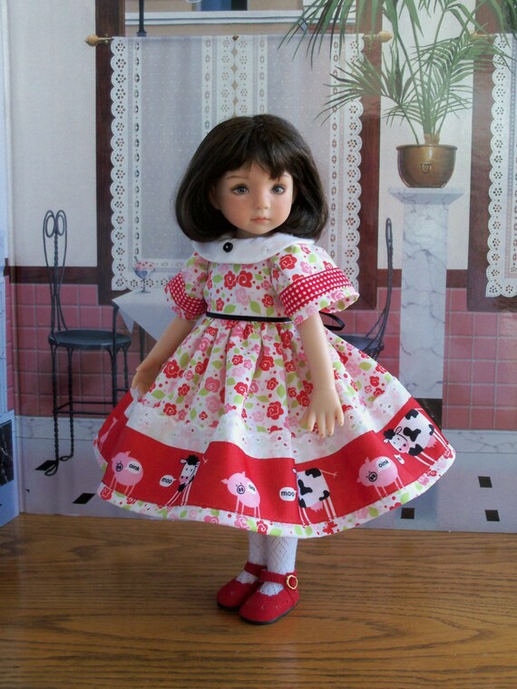 Little Farm Girl Dress / Clothes for Dianna Effner's