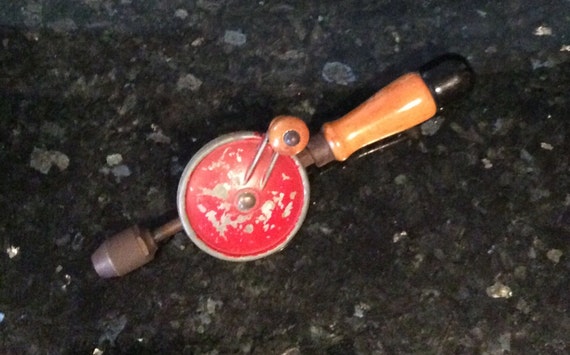 Vintage Manual Hand Drill Made In U.S.A. by MacKenziesCottage