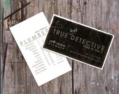 Pre Designed Business Card: Plumber, Roof repairman, car repairman, etc.