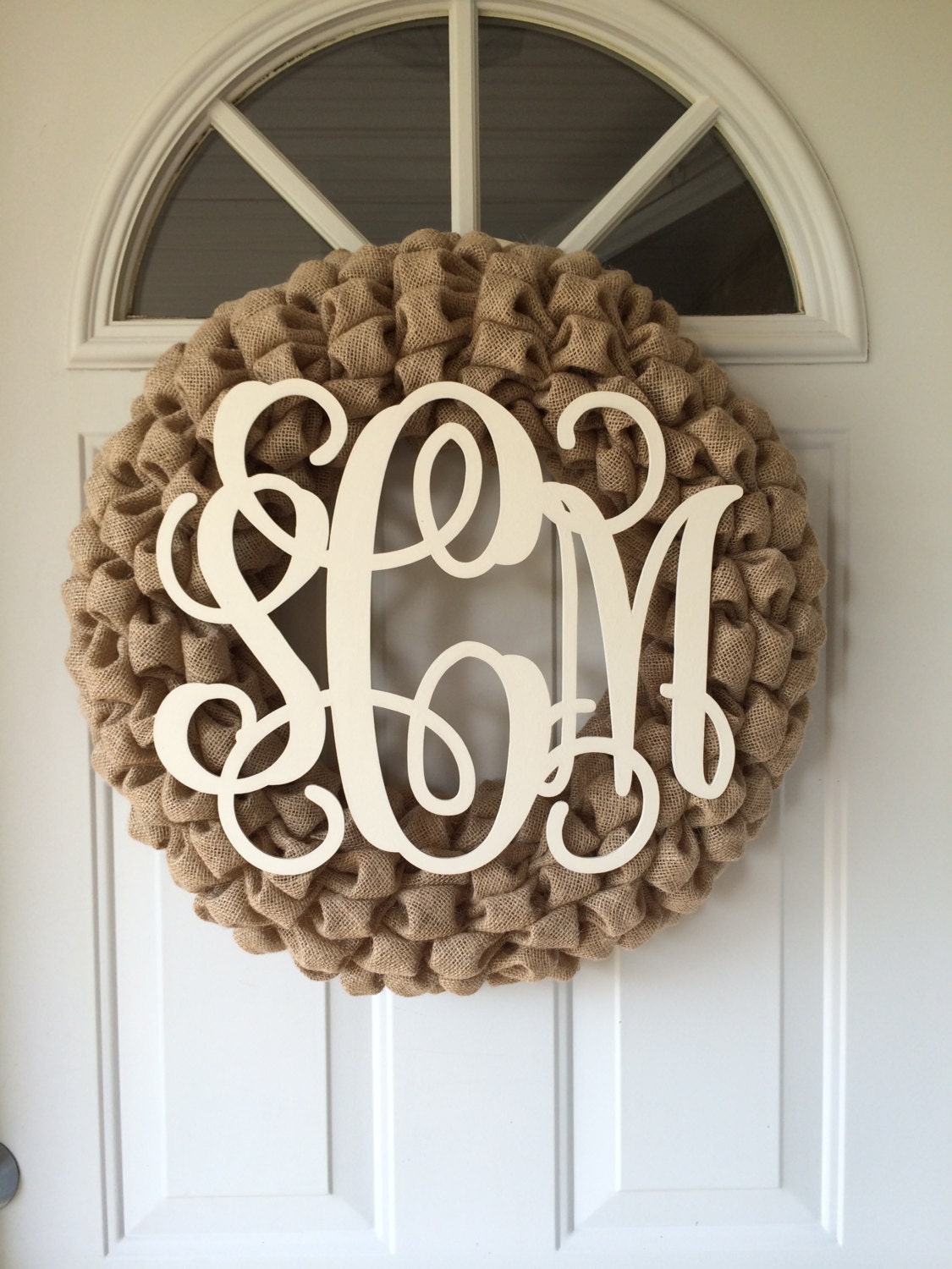 Burlap Fall Wreath, Burlap Wreath, Fall Wreaths, Burlap Christmas Wreaths, Christmas Wreaths 18 inches