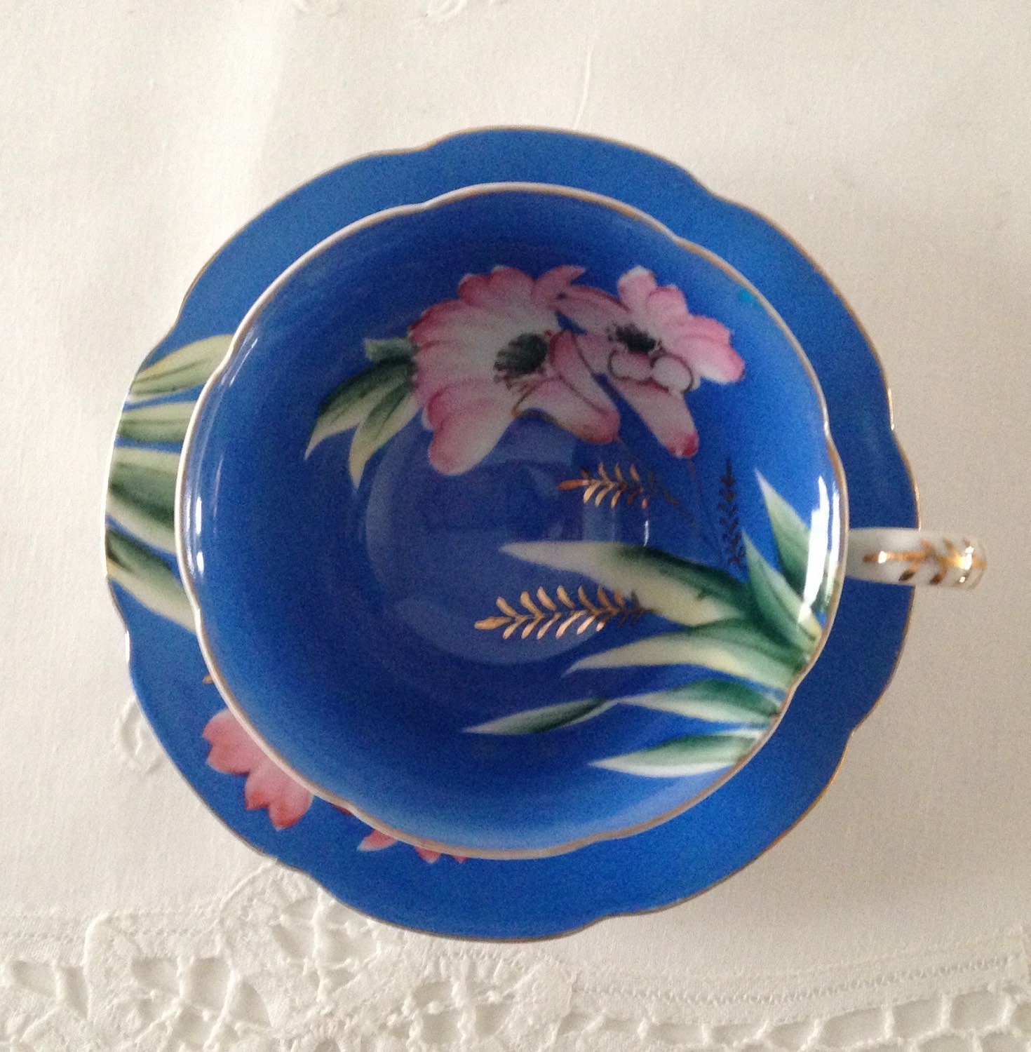 occupied japan miniature tea cup and saucer