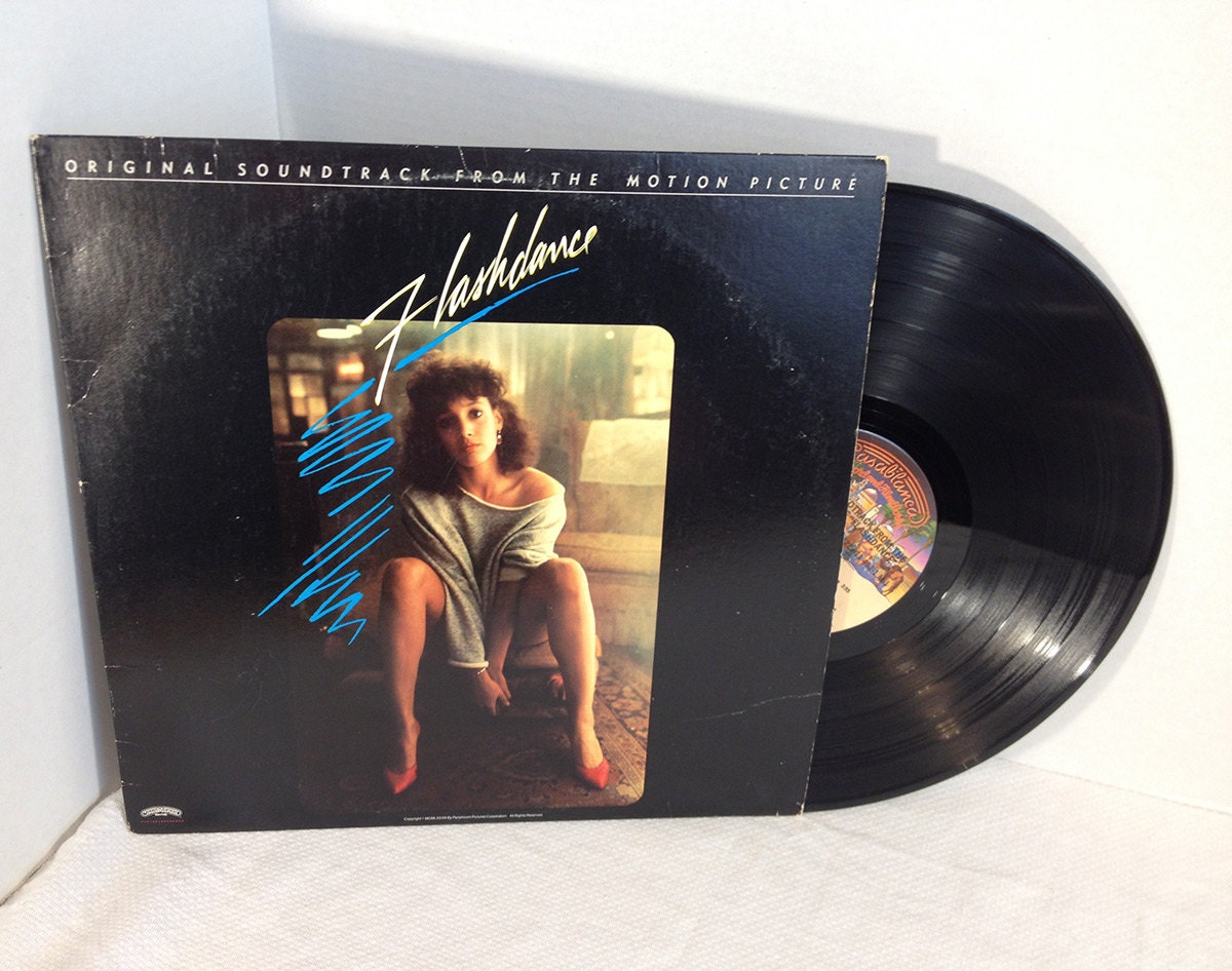 Flashdance Soundtrack vintage vinyl record LP by retroregroove