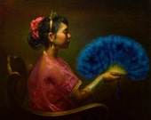Fan Dancer - Limited Edition Giclee Print