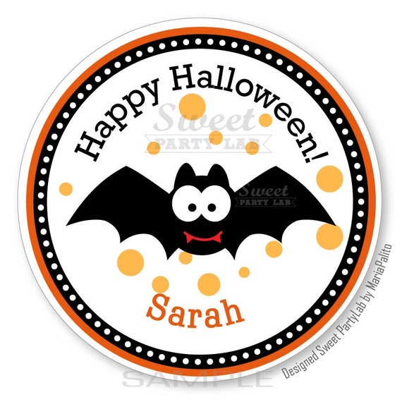 printable halloween labels personalized diy tags by partymazing
