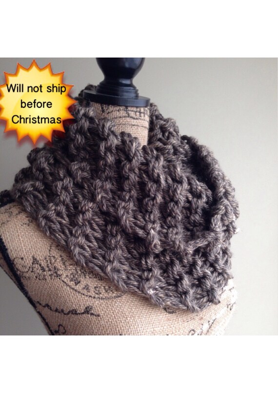 Outlander Inspired Cowl chunky knit cowl womens by DesignByEJ
