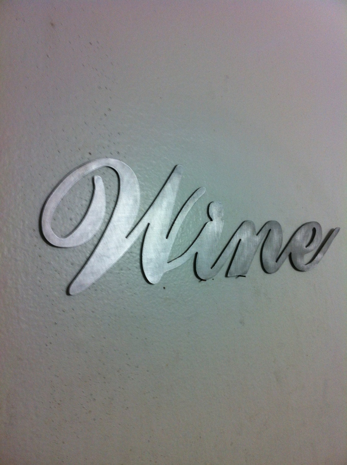 Wine Bar metal steel wall art