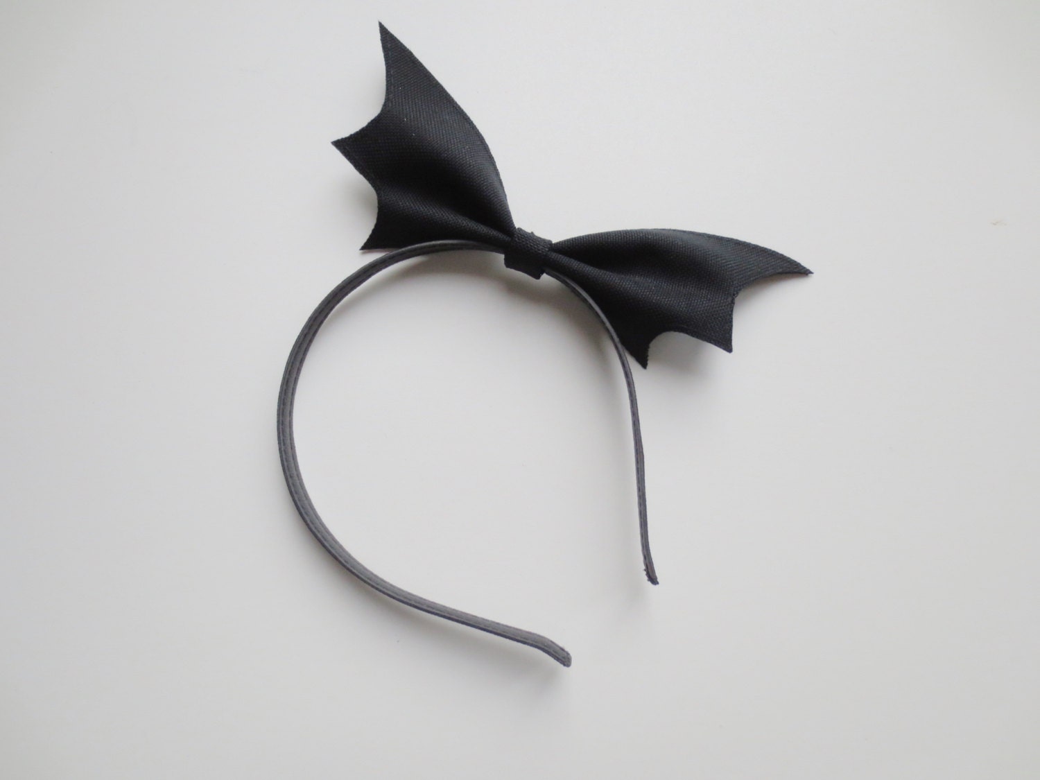 Black Bat Headband // Gothic Headband // Bat Wing Headband