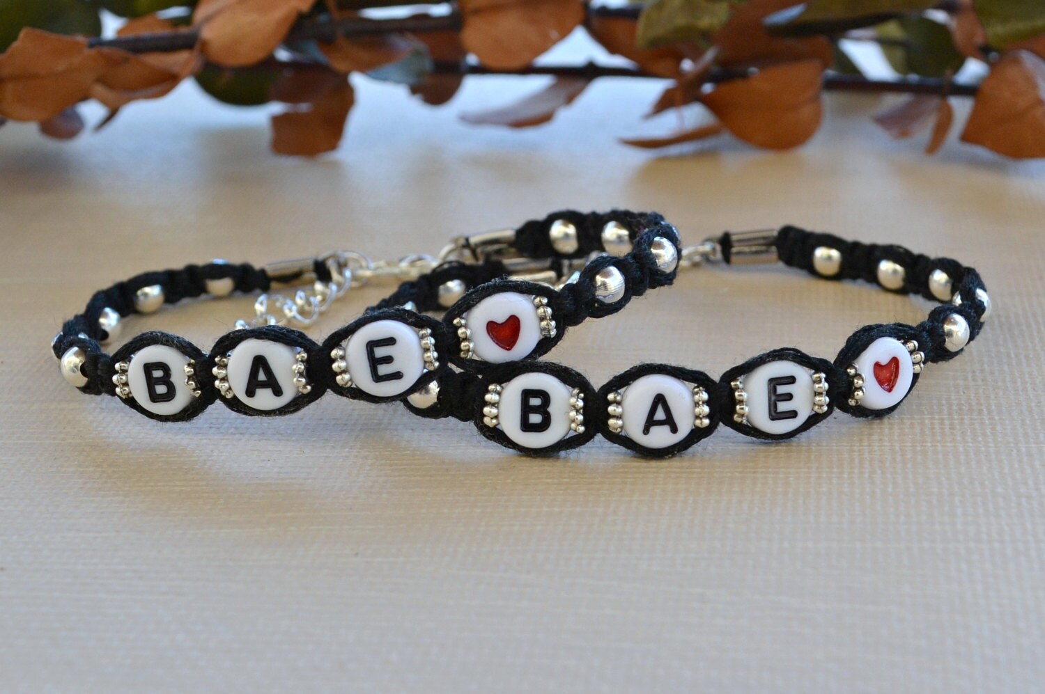 BAE Bracelet Set /Before Anyone Else by HeartofGems on Etsy